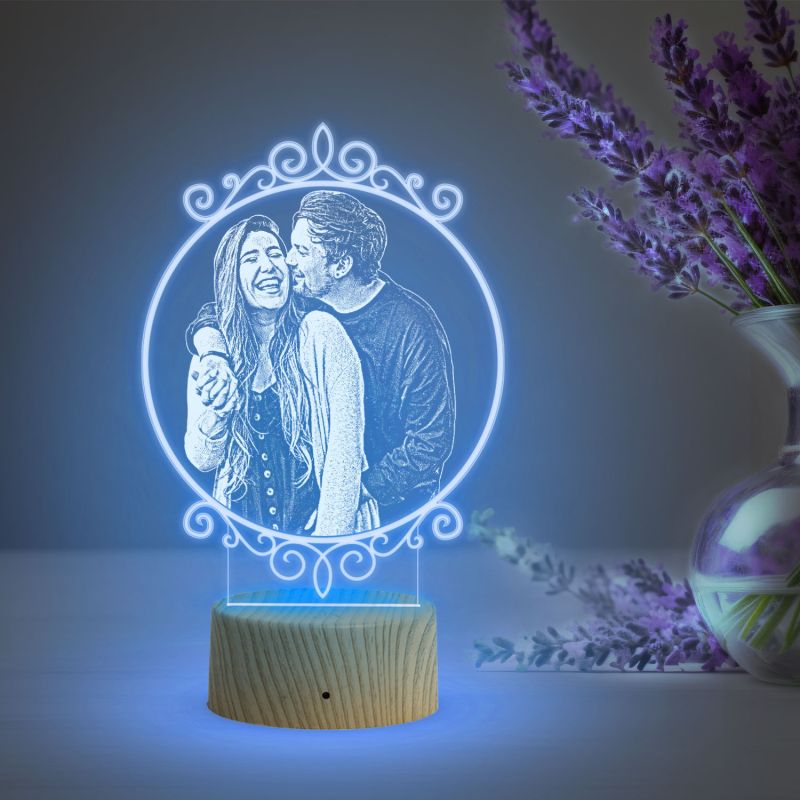 Photo Night Lamp With Customized Photo
